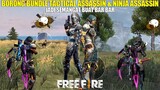 BORONG 1 PASANG BUNDLE ASSASSIN DIAMOND ROYALE - AUTO PENGEN PECAHIN KEPALA MUSUH! FREE FIRE