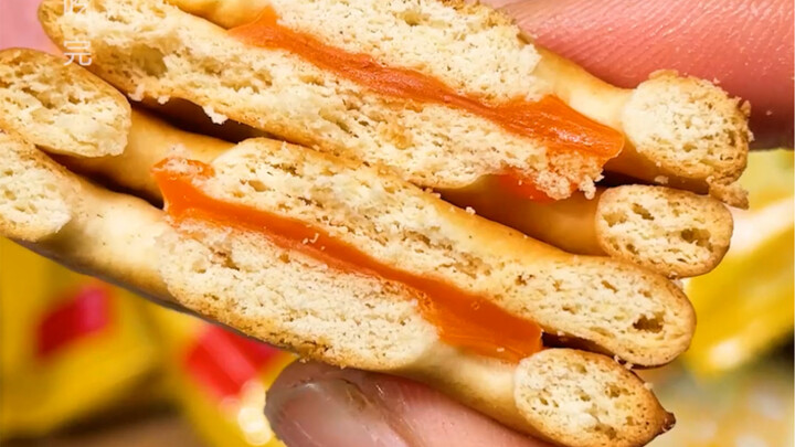 #คุกกี้สอดไส้แยม คนใจดีย่อมมีโชคดีตามมา~~ขอให้คุณก็โชคดีไม่หยุดเช่นกัน~~#ต้องดูจนจบ #ขนมฮิตในโซเชียล