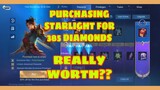 PURCHASING STARLIGHT IS REALLY WORTH IT?  WATCH THIS BEFORE YOU PURCHASE WORTH 385 DIAS | MLBB