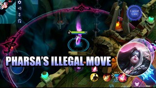 PHARSA'S ILLEGAL MOVE IN BRAWL MODE - MLBB