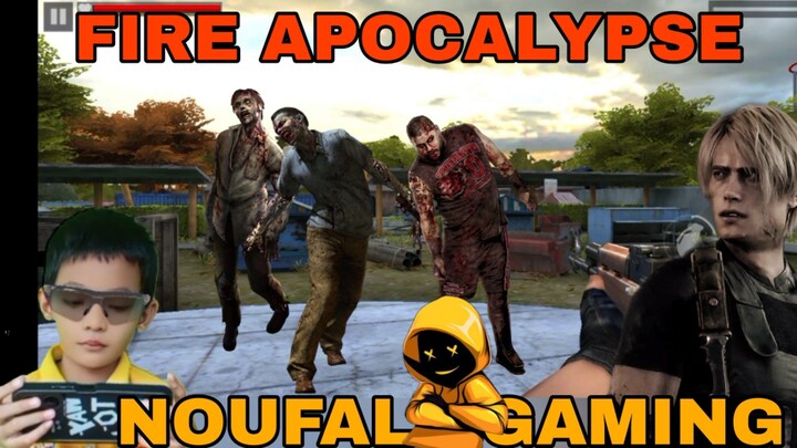 main game fire apocalypse, tembak zombie dengan brutal