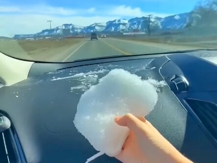 Phiêu lưu với viên đá lạnh, chỉ vì cây xương rồng trên sa mạc chưa từng thấy đá lạnh #Người nước ngo