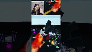 Aku menjadi TITAN SPEAKERMAN di game ROBLOX! Keren parahhh #shorts #roblox