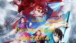 Demon Slayer Season 4 Episode 1 Explained in Hindi | Demon Slayer Hashira training Arc Explained