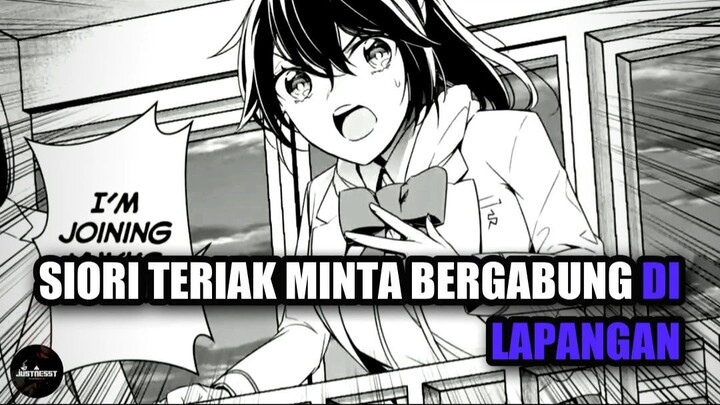 Siori Teriak Minta Bergabung di Lapangan