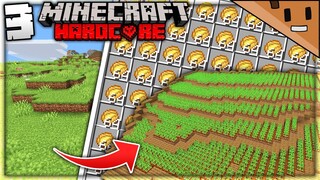 I Built a MASSIVE Automatic Farm in Minecraft Hardcore... (#3)