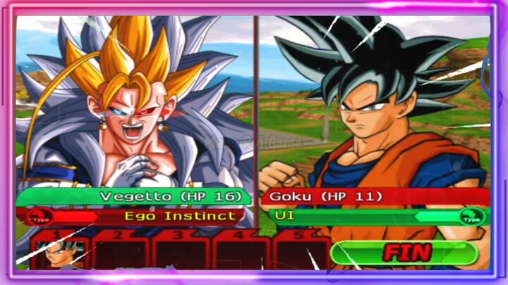 VEGETTO EGO INSTINCT VS GOKU ULTRA INSTING - DB MOD ANDROID GAMEPLAY