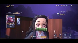 Mod Skin keera Nezuko 1.45.1 AOV ID