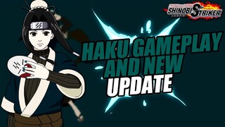 NEW Haku Gameplay! NEW Update 2.08 Features! Naruto To Boruto: Shinobi Striker