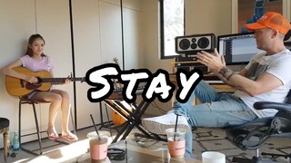 (คลิปแสดงสด) Stay เพลงรีแอนนา เวอร์ชันซ้อมในสตูดิโอ RyanTedder 2561