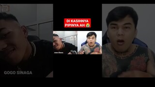 di bersihkannya pipinya untuk ketua 🤣 , memang belum tau dia siapa ketua ya 🤭 #medan #ometvprank