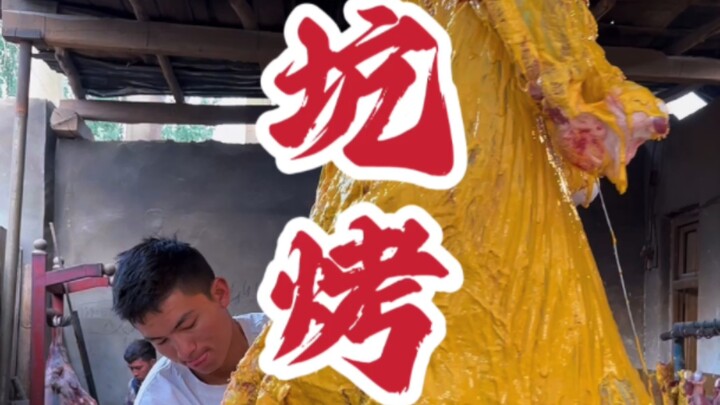 #Xinjiang Cuisine #Hotan Cuisine #Xinjiang BBQ Camel barbecue, whole roasted lamb—everything is on t