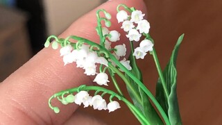 [Đất sét] Cách làm hoa linh lan phiên bản mini
