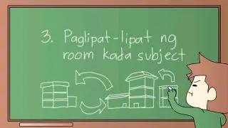 College Life Part 1 (Paglipat lipat ng room kada subject) | Pinoy Animatio
