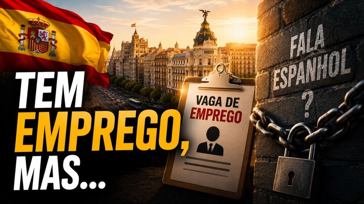 A Espanha tem emprego, mas...