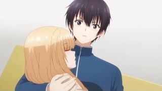 Amane carry mahiru to his bed | angel next door #anime