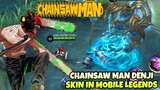 Denji ChainSaw Man Skin In Mobile Legends
