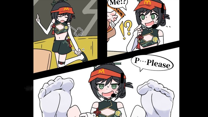 Tantangan Jangan Tertawa untuk Si Penjaga Papan Iklan McDonald’s