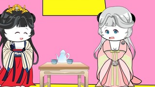 "The Prince Doesn't Know His Father" 663, Xiang Yu's son's blind date meeting: two very pretty girls