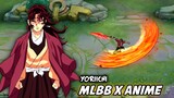 Argus As Yoriichi Anime Skin Collaboration! MLBB X DEMON SLAYER