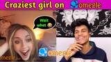 Craziest girl on omegle 😂 || omegle funny