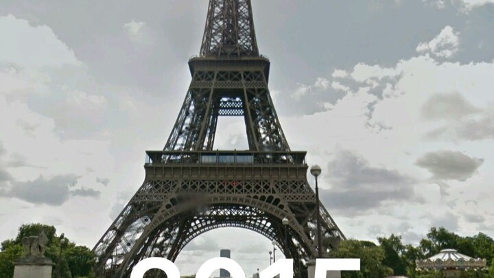 Paris Evolution 2008 Vs 2025