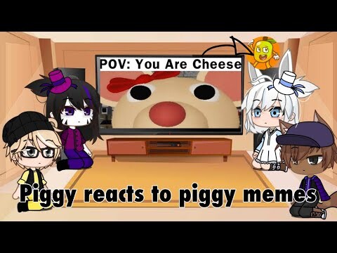 Piggy reacts to piggy memes review (devour) credits in desc