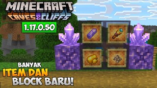 UPDATE! MCPE BETA VERSI TERBARU 1.17.0.50 - BANYAK ITEM & BLOCK BARU