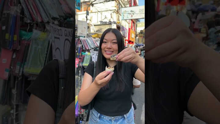 Everything I ate for $4 at Quiapo Market 🦑🥚