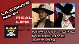 Mihawk de One Piece Live action LA CONVE 61 CINTERMEX #anime #onepiece #onepieceliveaction #blogger