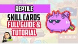 Axie Infinity Reptile Skill Cards | Explained in Tagalog