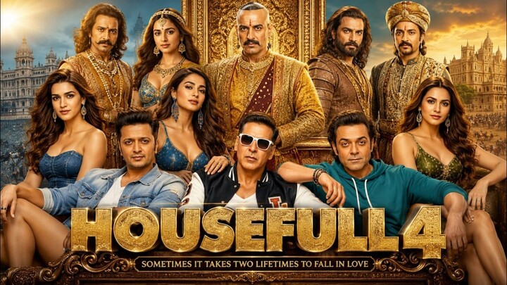 Housefull 4 (Full Movie) | Akshay Kumar, Riteish Deshmukh | New Hindi Comedy Film 2025