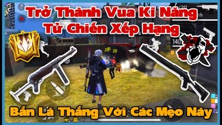 (Free Fire) Trở Thành Pro Player Thực Thụ Trong Tử Chiến Xếp Hạng - Vua Kĩ Năng Cân 4 | Huy Gaming