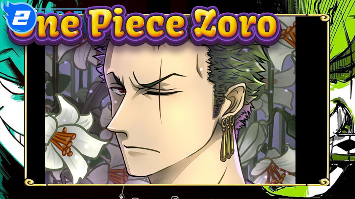One Piece Zoro / SAI | Lukisan Tablet_2