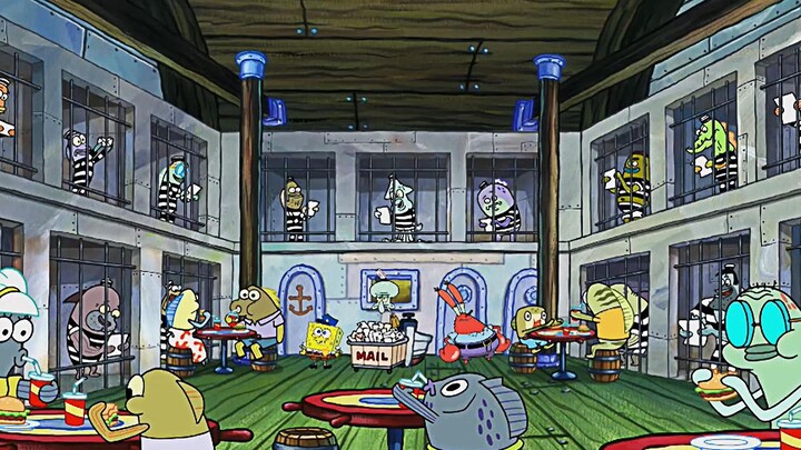 "SpongeBob SquarePants": The Krusty Krab has been transformed into a luxurious prison, and the priso