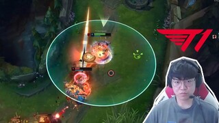 T1 Gumayusi cầm Sivir solo kill Lucian mãn nhãn
