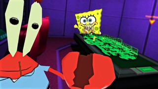 Among Us VR but we're SPONGEBOB CHARACTERS