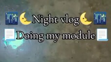 Mini Vlog Part 2 - Night vlog doing my module