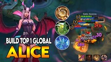 ALICE BEST BUILD 2025 | TOP GLOBAL ALICE GAMEPLAY