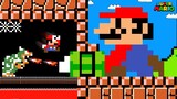 New Super Mario and Tiny Mario's Bloopers | Mario Animation