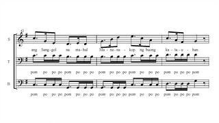 Ramon Tapales - Diwa ng Pasko (arr. Lucio San Pedro for Choir)