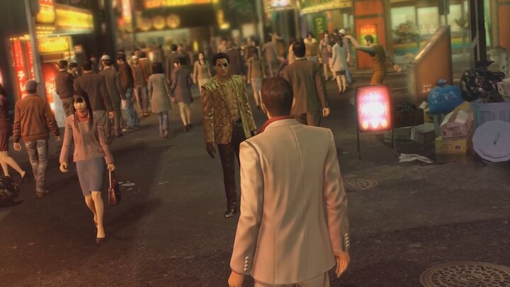 1. Yakuza  - Kiryu & Majima Meet For The First Time