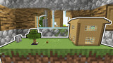 MINECRAFT- My home and I are shrunk
