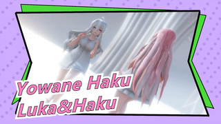 [Yowane Haku/MMD] Megurine Luka&Yowane Haku