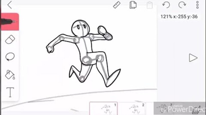 Is this the legendary "running and crying"? Haha