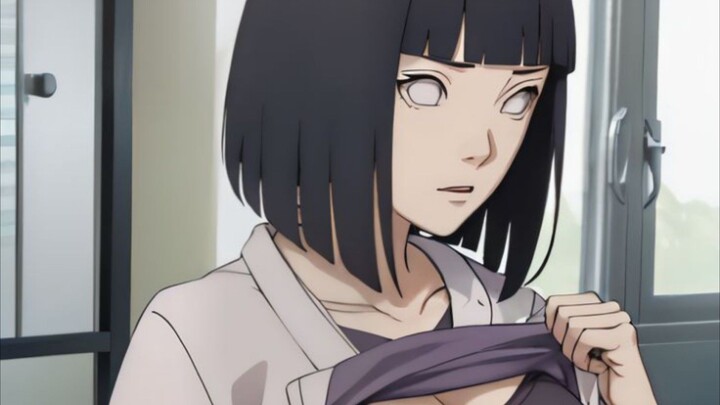 HINATA SAMPE BUKA BAJU COBA!