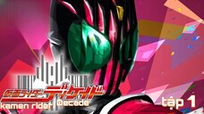 Kamen rider Decade: tập 1(UnmeiFansub)