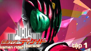 Kamen rider Decade: tập 1(UnmeiFansub)