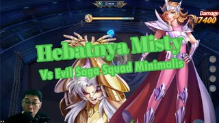 🦎Tips Knights Trial VS Evil Saga Dengan Squad Minimalis 🦎 [Saint Seiya Legend of Justice | SSLOJ]