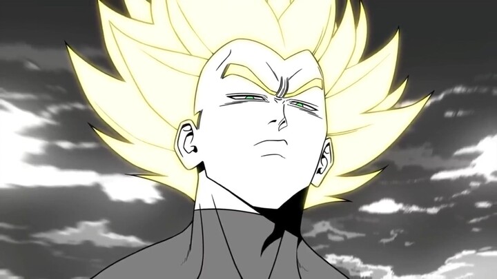 Bản thân trong tưởng tượng của Vegeta sẽ như thế này: